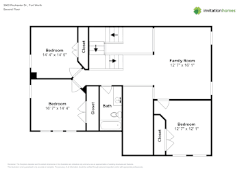 Floor plan 2 for 3900 Rochester Dr