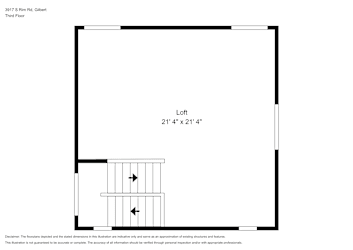 Floor plan 3 for 3917 S Rim Rd