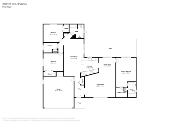 Floor plan 1 for 3923 57th Dr E