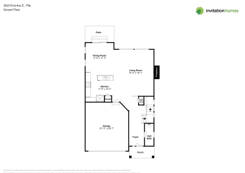 Floor plan 1 for 3923 61st Ave E