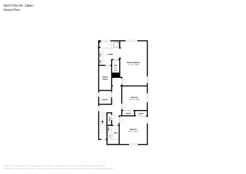 Floor plan 2 for 3923 S Rim Rd