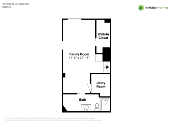 Floor plan 1 for 3941 Licorice Ct