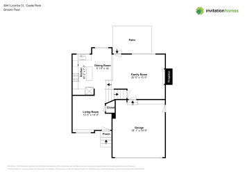 Floor plan 2 for 3941 Licorice Ct