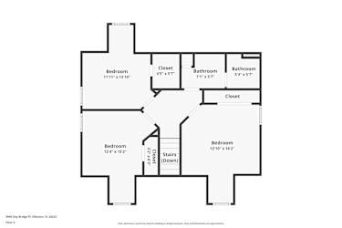 Floor plan 2 for 3946 Day Bridge Pl