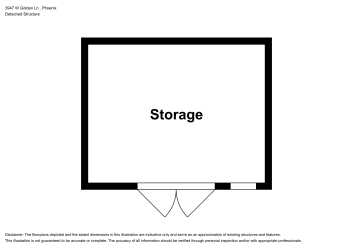 Floor plan 2 for 3947 W Golden Ln