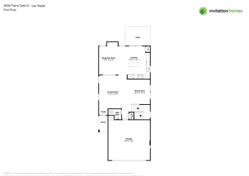 Floor plan 1 for 3958 Prairie Gold Ct