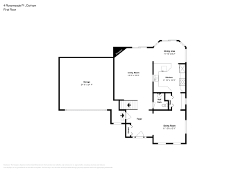 Floor plan 1 for 4 Rosemeade Pl