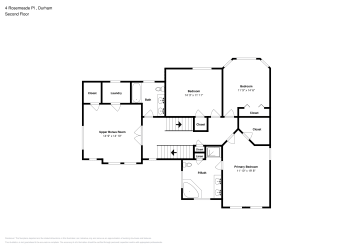 Floor plan 2 for 4 Rosemeade Pl