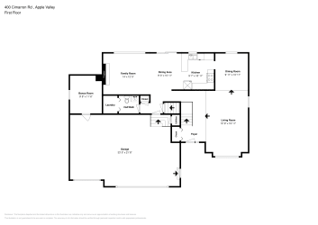 Floor plan 2 for 400 Cimarron Rd