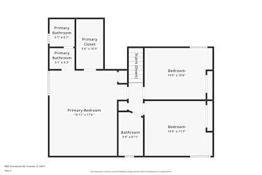 Floor plan 2 for 4005 Stonehaven Rd