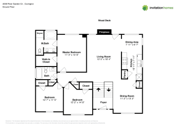 Floor plan 2 for 4006 River Garden Cir