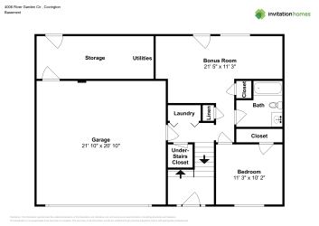 Floor plan 1 for 4006 River Garden Cir