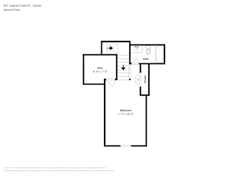 Floor plan 2 for 401 Legend Creek Pt