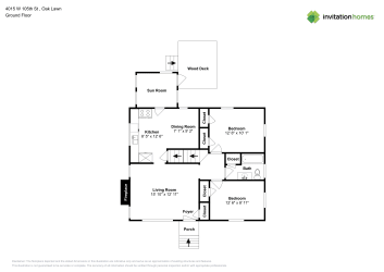 Floor plan 1 for 4015 W 105th St