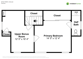Floor plan 2 for 4015 W 105th St