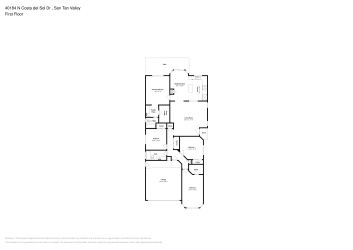 Floor plan 1 for 40184 N Costa del Sol Dr