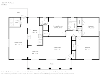 Floor plan 1 for 402 N 47th Pl
