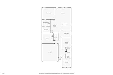 Floor plan 1 for 4024 Mountain Meadow Rd