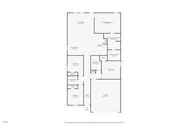 Floor plan 1 for 4024 Pleasant Shade Pl