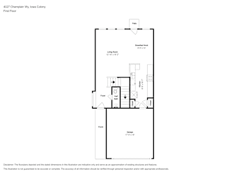 Floor plan 1 for 4027 Champlain Wy