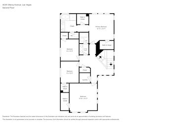 Floor plan 2 for 4028 Villeroy Ave