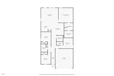 Floor plan 1 for 4040 May Water Trl
