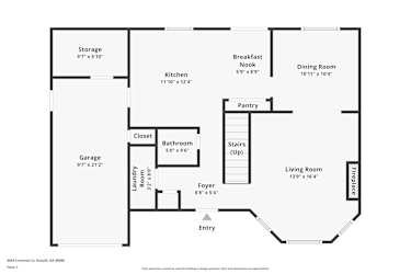 Floor plan 1 for 4044 Cranston Ct