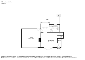 Floor plan 2 for 4056 Jami Ln