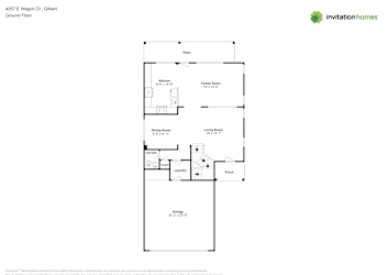 Floor plan 1 for 4057 E Wagon Ct