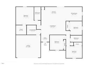 Floor plan 1 for 406 Ocala St SW