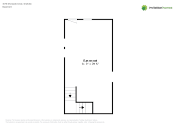 Floor plan 1 for 4076 Shoreside Cir