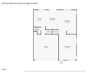 Floor plan 1 for 408 Prairie Moon Ave