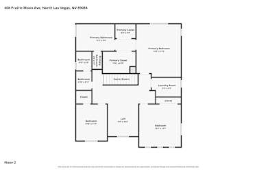 Floor plan 2 for 408 Prairie Moon Ave