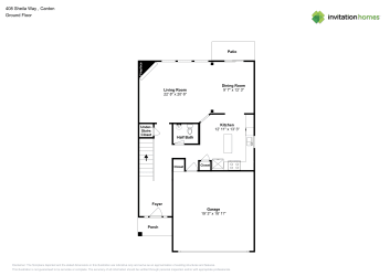 Floor plan 1 for 408 Sheila Way
