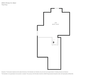 Floor plan 3 for 4084 E Windsor Dr