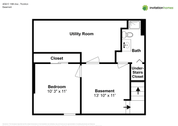 Floor plan 1 for 4092 E 118th Ave