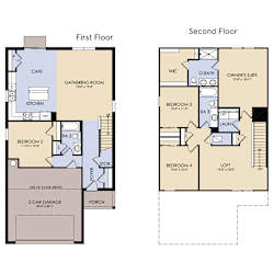 Floor plan 1 for 4095 Obsidian Drive