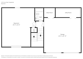Floor plan 1 for 4103 Lions Gate