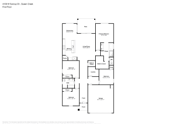 Floor plan 1 for 4109 W Suncup Dr