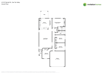 Floor plan 1 for 4110 E Sierrita Rd