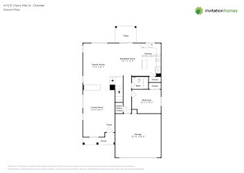 Floor plan 1 for 4112 E Cherry Hills Dr