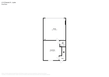 Floor plan 1 for 4119 Parkside Dr