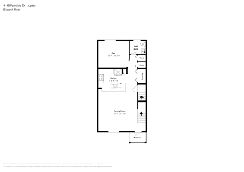 Floor plan 2 for 4119 Parkside Dr