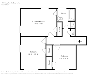 Floor plan 2 for 4120 Rocky Face Dr