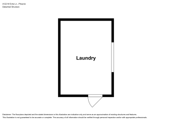 Floor plan 2 for 4122 W Echo Ln