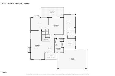 Floor plan 1 for 41314 Elsdale Pl