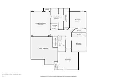 Floor plan 2 for 4135 Waldrop Hills Ter