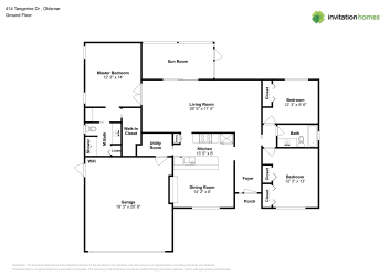 Floor plan 1 for 414 Tangerine Dr