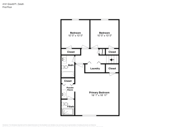 Floor plan 2 for 4141 Gravitt Pl