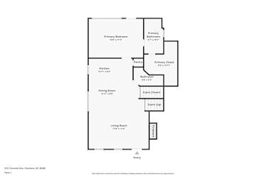 Floor plan 1 for 415 S Summit Ave
